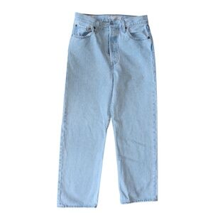 Levi's Ribcage Straight Ankle Light Wash Jeans Size 28
